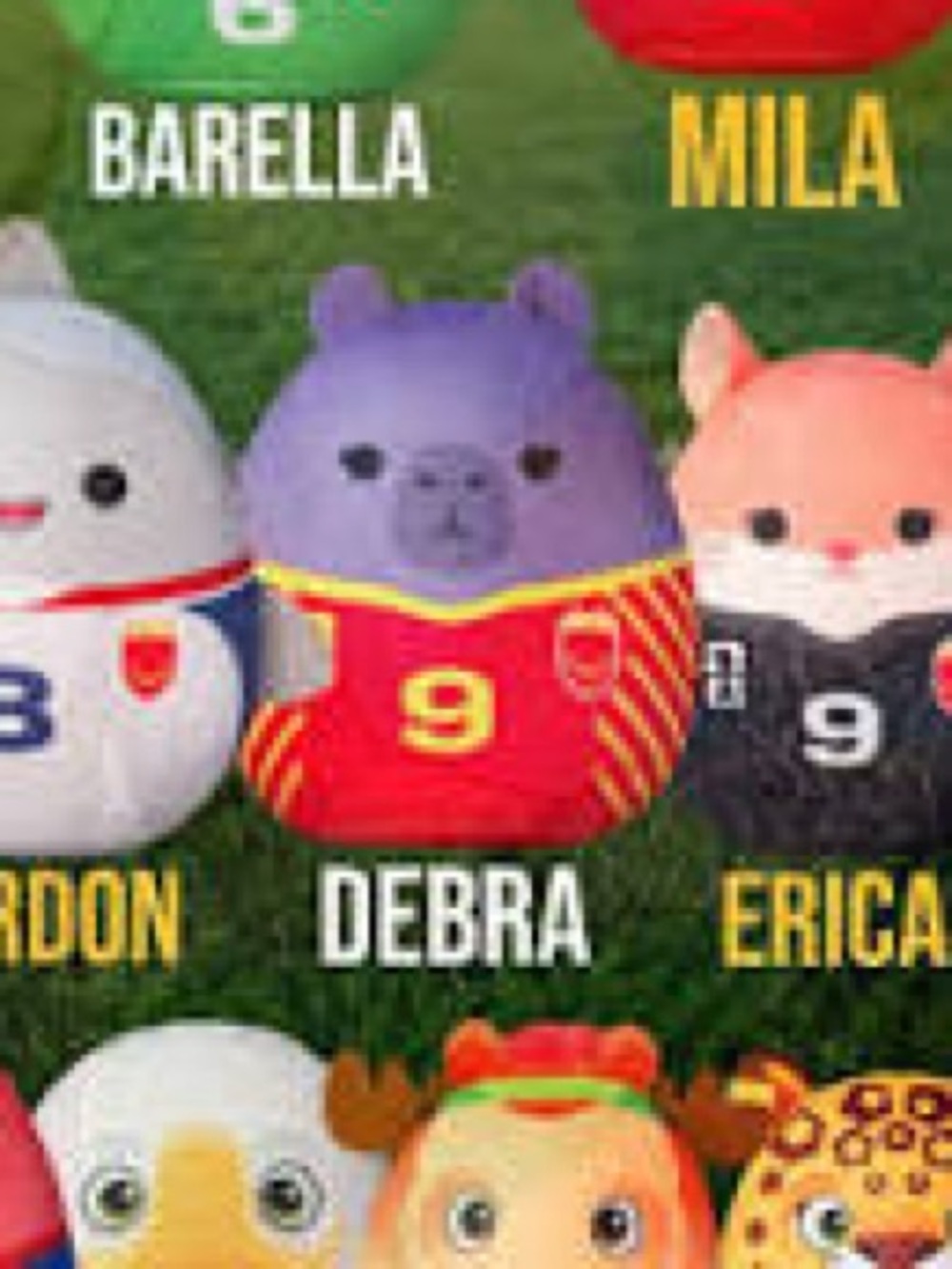 McDonald’s x FIFA World Cup “9” Debra Squishmallows Happy Meal 2026 Toy